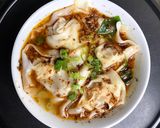 Foto langkah ke 8 dari resep Pangsit Kuah Pedas.