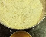 A picture of step 2 of Besan Laddu.