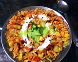 A picture of step 4 of Chilli Cheese Chaat.