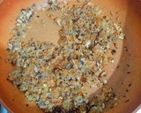 Foto del paso 4 de la receta: Macarrones en salsa roquefort, crema de queso manchego y champis