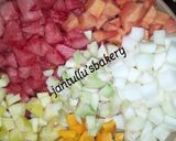 A picture of step 4 of Melon fruits basket.