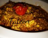 A picture of step 4 of Egg and minced meat sauce.