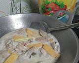 Foto langkah ke 8 dari resep Opor Ayam Tahu Kuah Putih.