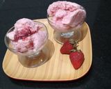 A picture of step 3 of Strawberry Curd Ice-cream.