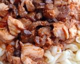Csirkemellpörkölt gomba lábbal recept fázis 2 fotója