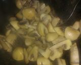 A picture of step 1 of Matar mushroom.