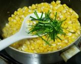 A picture of step 3 of Stir Fry Lime Leave Corn.