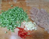 รูปขั้นตอนการทำที่ 1 ของ ถั่วแขกผัดไก่