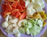 Foto langkah ke 3 dari resep Rujak Manis/Rujak Buah.