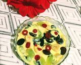 A picture of step 8 of Mixed Fruit Custard.