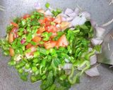 A picture of step 5 of Vegetable sevaie.