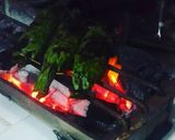 Foto langkah ke 5 dari resep Nasi bakar sambal petai.