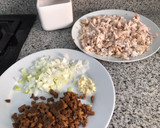 Foto del paso 2 de la receta: Crepes de espinacas rellenos de pollo