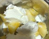 A picture of step 2 of Pineapple Milkshake.
