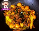Foto langkah ke 4 dari resep Rendang Kaki Jamur Vegan alaMetut 👩‍🍳.