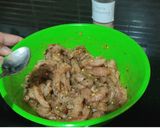 A picture of step 1 of Cheesy Mexican Chicken Fajita Wraps.
