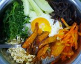Foto langkah ke 3 dari resep Nasi Campur Korea (Bibimbap).