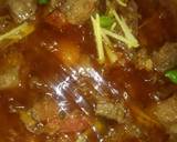 Beef chilli garlic khrahi recipe step 6 photo
