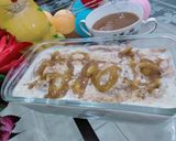 A picture of step 5 of Dahi Bhala chat.