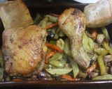 Foto del paso 8 de la receta: Pollo con papas