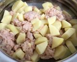 A picture of step 1 of Green Chilli Chicken Mince Curry.