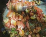 A picture of step 3 of Veg Keema Masala.