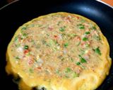A picture of step 7 of Oats Egg Omlet(A Power Packed breakfast / brunch).