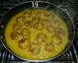 Foto del paso 13 de la receta Albóndigas de pescada en salsa de azafrán