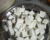 A picture of step 4 of Matar Paneer.