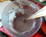 Pas rețetă Mini pancakes cu afine, banane și mascarpone 1 fotografie