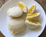 A picture of step 2 of Red potato stuffed idlis.