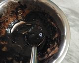 A picture of step 4 of Dark Chocolate Cake.