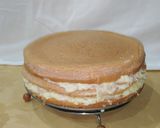 Banános - pudingos torta recept fázis 4 fotója