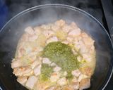 Foto del paso 5 de la receta: Pasta con pechuga de pavo y pesto