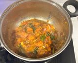 A picture of step 3 of Butternut Squash Indian style.