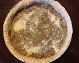 A picture of step 5 of California Farm Carmelized Onion Pie.