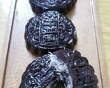 Foto langkah ke 6 dari resep Mendut ketan hitam.cetakan kue bulan.