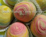 Foto langkah ke 8 dari resep Unicorn rainbow pastry mooncake.