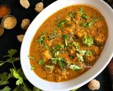 A picture of step 10 of Soya Chunks Ka Salan (Hyderabadi style).