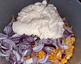 Majonézes kukoricasaláta recept fázis 3 fotója