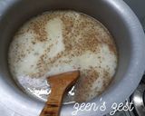 A picture of step 2 of Sabudana Papad.