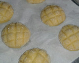 Foto langkah ke 10 dari resep Melon pan / roti melon dorami ala erika.