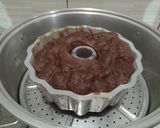 Foto langkah ke 6 dari resep Brownis Kukus Chocodrink Super Gampang.