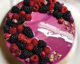 Málnás csoki mousse torta recept fázis 11 fotója