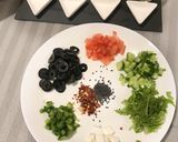 A picture of step 1 of Quick, Easy & healthy Greek salad & Greek cocktail in just 5 min.
