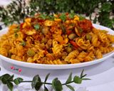 عکس مرحله 11 از دستور ماکارونی سبزیجات😋
