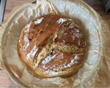 Hagymás kovászos rozskenyér recept fázis 8 fotója