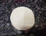 A picture of step 3 of Leftover bread peda gujiya.