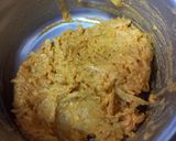 A picture of step 2 of Raw papaya kofta curry.