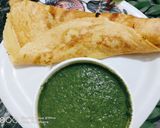 बेसन रवा डोसा (Besan rava Dosa recipe in hindi) रेसिपी चरण 7 फोटो